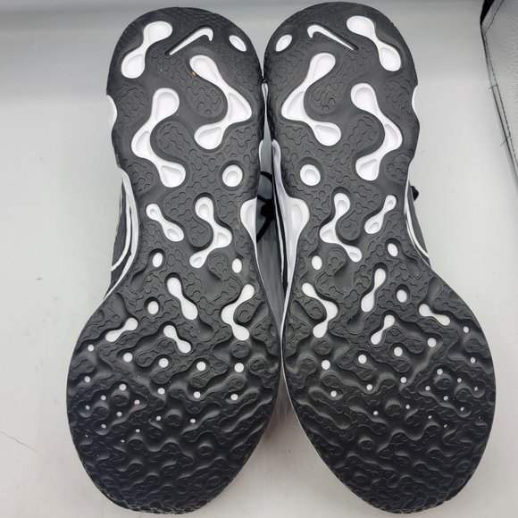 Nike Renew Ride 2 Mens Size 14 Running Shoes Black White CU3507-004 - Picture 10 of 12